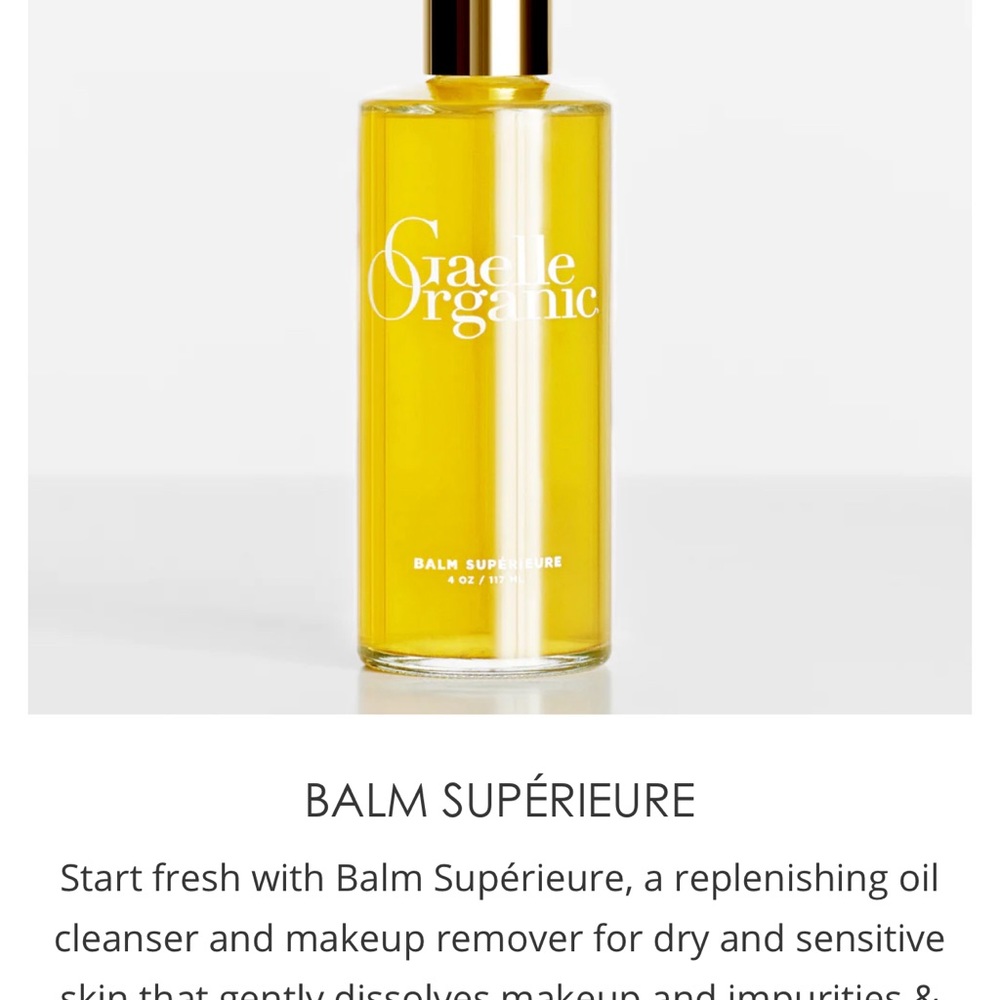 💞💞💞Gaelle Organic Balm Superieure